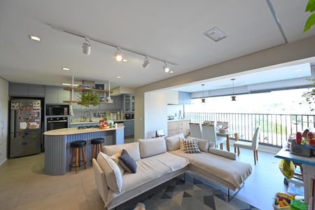 Sala de apartamento à venda com 2 quartos, 95m² em Mirandópolis, São Paulo
