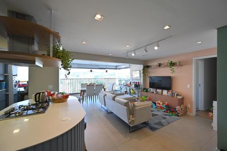Sala de apartamento à venda com 2 quartos, 95m² em Mirandópolis, São Paulo