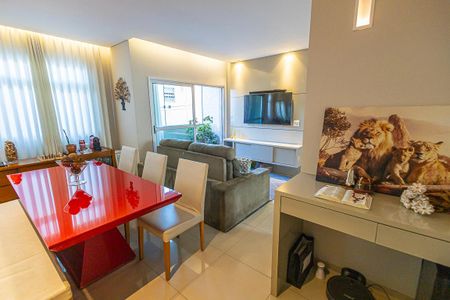 sala de apartamento à venda com 3 quartos, 85m² em Ipiranga, Belo Horizonte