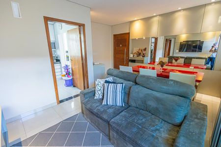 sala de apartamento à venda com 3 quartos, 85m² em Ipiranga, Belo Horizonte