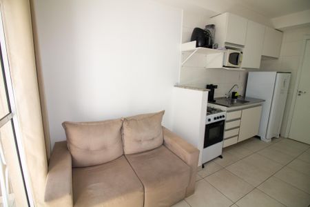 Sala de apartamento à venda com 1 quarto, 27m² em Jardim Caravelas, São Paulo