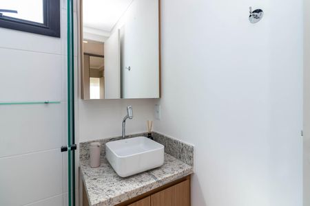 Apartamento para alugar com 25m², 1 quarto e sem vagaBanheiro da Suíte