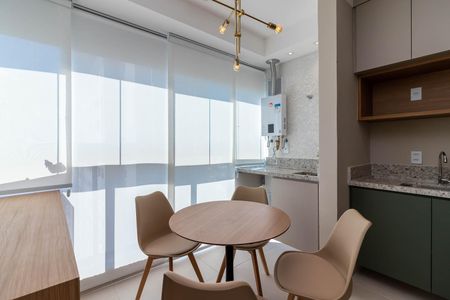 Apartamento para alugar com 25m², 1 quarto e sem vagaSala de Jantar