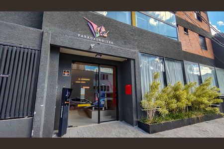 Apartamento para alugar com 25m², 1 quarto e sem vagaFachada do Prédio