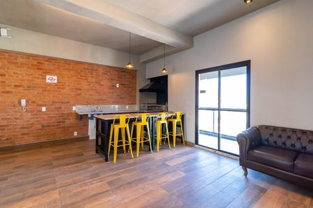 Apartamento para alugar com 25m², 1 quarto e sem vagaÁrea comum - Salão de festas