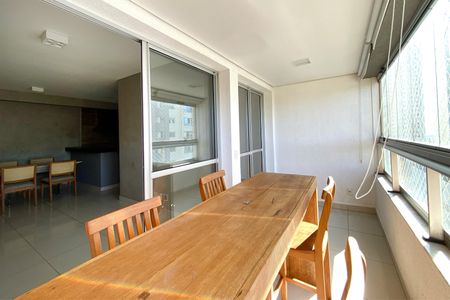 Varanda da Sala de apartamento para alugar com 3 quartos, 83m² em Vila da Serra, Nova Lima