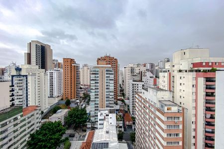 Vista da Varanda de apartamento à venda com 1 quarto, 78m² em Perdizes, São Paulo