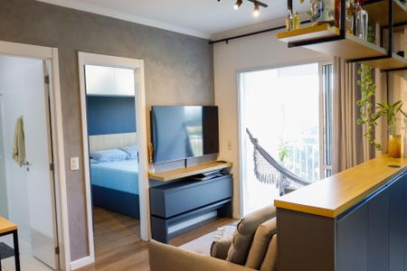 sala de apartamento para alugar com 1 quarto, 41m² em Centro, Osasco