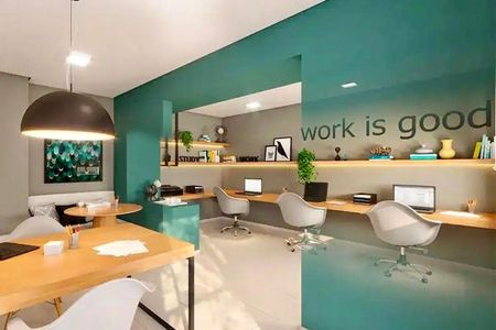 Apartamento para alugar com 35m², 2 quartos e sem vaga Apartamento para alugar com 35m², 2 quartos e sem vagaCoworking
