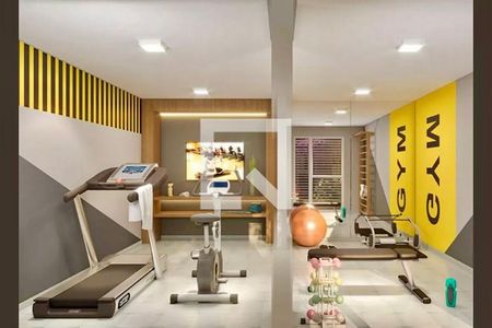 Apartamento para alugar com 35m², 2 quartos e sem vaga Apartamento para alugar com 35m², 2 quartos e sem vagaAcademia