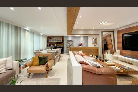 Apartamento à venda com 190m², 3 quartos e 5 vagas Apartamento à venda com 190m², 3 quartos e 5 vagasSala