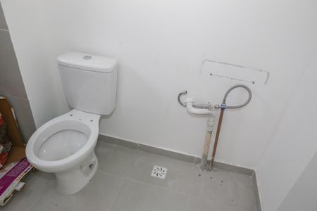 Banheiro da Suíte de apartamento para alugar com 1 quarto, 27m² em Barra Funda, São Paulo