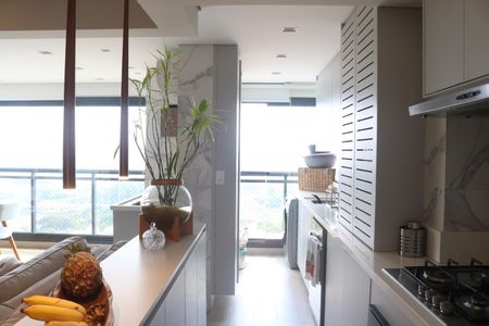 Apartamento à venda com 90m², 3 quartos e 2 vagasCozinha e Área de Serviço