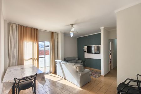 Sala de apartamento para alugar com 2 quartos, 120m² em Aviação, Praia Grande
