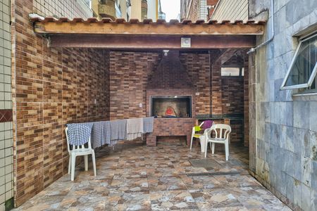 Área comum - Churrasqueira de apartamento para alugar com 2 quartos, 120m² em Aviação, Praia Grande