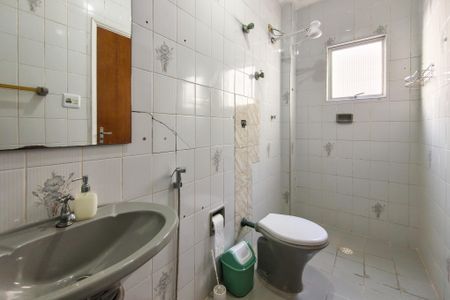 Banheiro da Suíte de apartamento para alugar com 2 quartos, 120m² em Aviação, Praia Grande