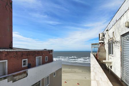 Vista da Sacada de apartamento para alugar com 2 quartos, 120m² em Aviação, Praia Grande