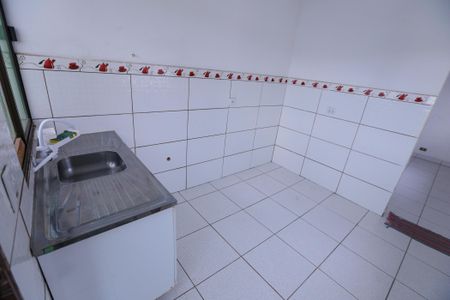 Cozinha de casa para alugar com 1 quarto, 40m² em Vila Souza, São Paulo