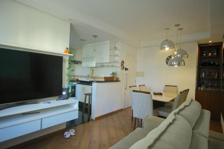 Sala de apartamento para alugar com 2 quartos, 61m² em Nova Petrópolis, São Bernardo do Campo