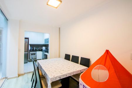 Sala de jantar de casa para alugar com 3 quartos, 125m² em Campestre, Santo André