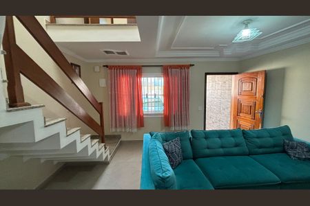 Sala de casa à venda com 3 quartos, 128m² em Santa Terezinha, Santo André