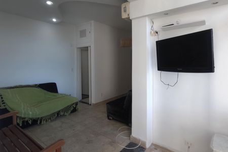 Sala de apartamento para alugar com 2 quartos, 72m² em Boqueirão, Santos