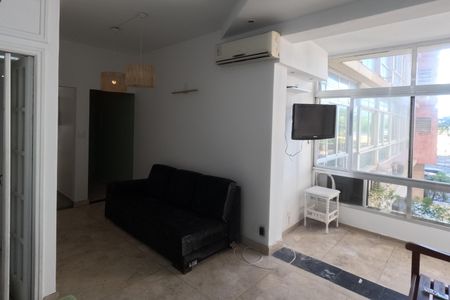 Sala de apartamento para alugar com 2 quartos, 72m² em Boqueirão, Santos