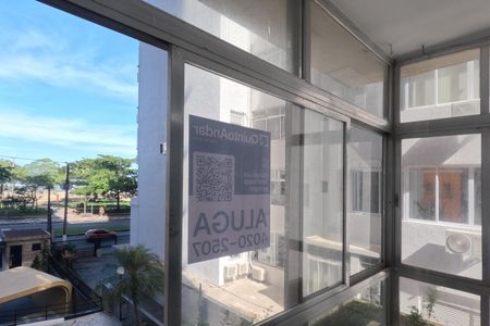 Varanda da Sala de apartamento para alugar com 2 quartos, 72m² em Boqueirão, Santos