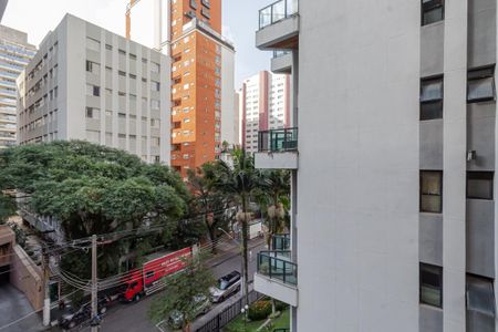 Vista da Sala de apartamento para alugar com 2 quartos, 98m² em Itaim Bibi, São Paulo