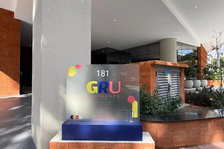 Studio para alugar com 27m², 1 quarto e sem vagaFachada e portaria