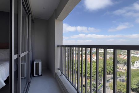 Studio para alugar com 27m², 1 quarto e sem vagaVaranda