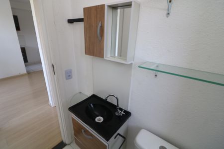 Apartamento para alugar com 41m², 2 quartos e sem vagaBanheiro