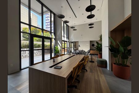 Studio para alugar com 35m², 1 quarto e sem vaga Studio para alugar com 35m², 1 quarto e sem vagacoworking