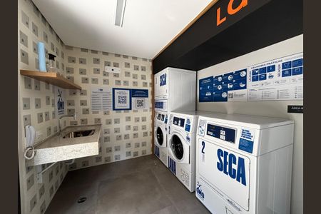 Studio para alugar com 35m², 1 quarto e sem vaga Studio para alugar com 35m², 1 quarto e sem vagaLavanderia