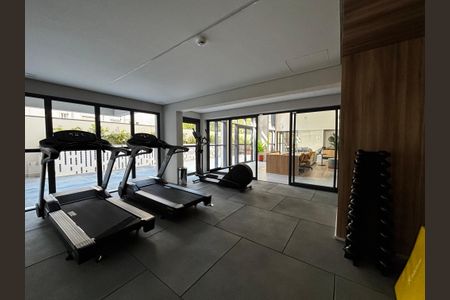 Studio para alugar com 35m², 1 quarto e sem vaga Studio para alugar com 35m², 1 quarto e sem vagaAcademia
