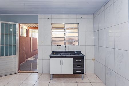 Cozinha de casa para alugar com 1 quarto, 41m² em Vila Conde do Pinhal, São Paulo