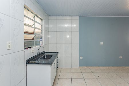Cozinha de casa para alugar com 1 quarto, 41m² em Vila Conde do Pinhal, São Paulo