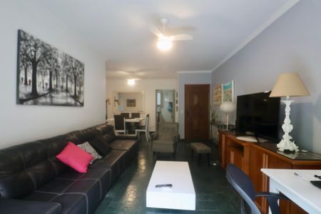 Sala de apartamento para alugar com 4 quartos, 130m² em Barra Funda, Guarujá