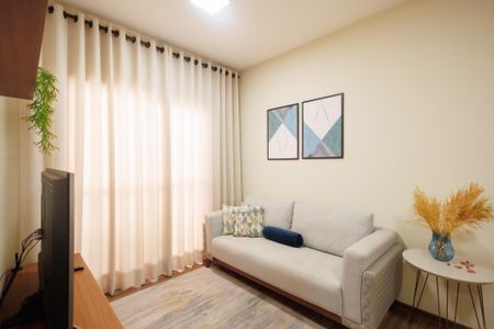 Sala de apartamento para alugar com 2 quartos, 58m² em Vila Jaboticabeira, Taubaté