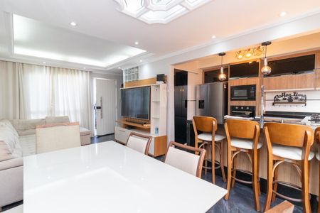 Casa de condomínio à venda com 100m², 3 quartos e 2 vagasSala