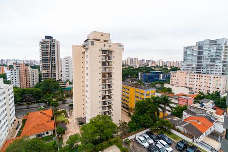 Vista da Sacada da Sala de apartamento para alugar com 2 quartos, 74m² em Vila Clementino, São Paulo