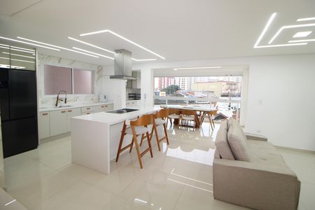 Sala / Cozinha de apartamento para alugar com 3 quartos, 120m² em Santana, São Paulo