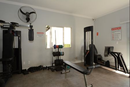Apartamento para alugar com 47m², 2 quartos e 1 vaga Apartamento para alugar com 47m², 2 quartos e 1 vagaÁrea comum - Academia