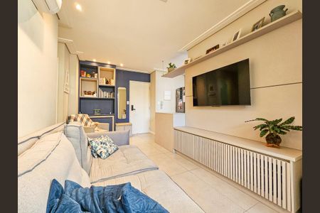 Sala de apartamento à venda com 2 quartos, 68m² em Cidade Monções, São Paulo