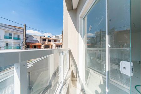 Varanda da Sala de casa à venda com 3 quartos, 140m² em Vila América, Santo André