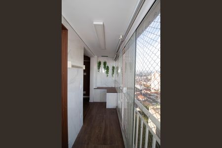Varanda da Sala de apartamento à venda com 2 quartos, 58m² em Jardim Flor da Montanha, Guarulhos
