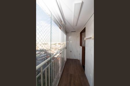 Varanda da Sala de apartamento à venda com 2 quartos, 58m² em Jardim Flor da Montanha, Guarulhos