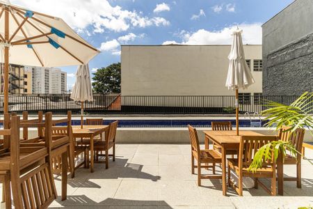 Studio para alugar com 23m², 1 quarto e 1 vagaPiscina
