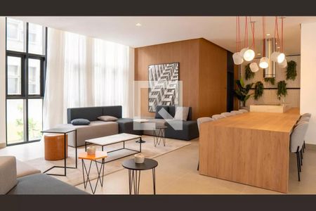 Studio para alugar com 23m², 1 quarto e 1 vaga Studio para alugar com 23m², 1 quarto e 1 vagaSalão de Festas