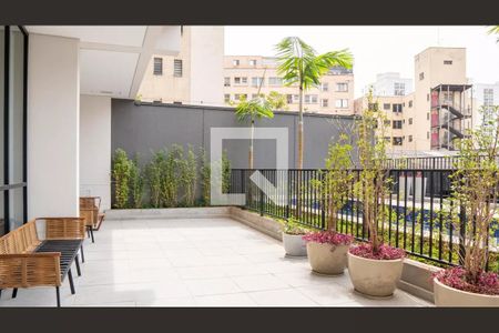 Studio para alugar com 23m², 1 quarto e 1 vaga Studio para alugar com 23m², 1 quarto e 1 vagaÁrea Externa